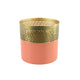Portacandela Countryfield Tina Pesca 10 cm | 8 pezzi
