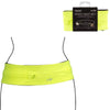 Avento cinturilla sport band twist amarillo flúor negro talla m | 10 piezas