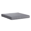 Cuscino lounge Madison grigio 73 x 73 cm | 3 pezzi