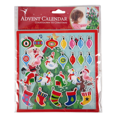 Calendario de Adviento con pegatinas, juego de 25 | 24 piezas