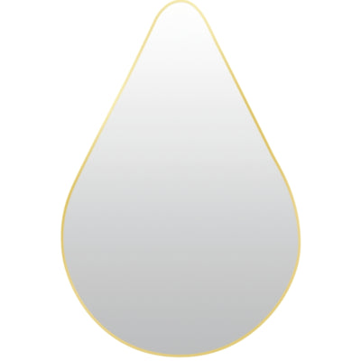 Specchio da parete Len-fra riverside ii color oro 60 x 90 cm | 2 pezzi