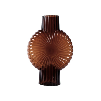 Vaso Ptmd Zugar s marrone 25 cm | 4 pezzi