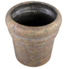 Ptmd bloempot helena xxl bruin 40 cm | 2 stuks
