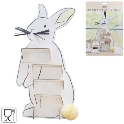 Ginger ray etagère traktatiestandaard paashaas 47,5 cm | 5 stuks