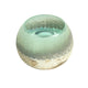 Portacandela Countryfield Katica in vetro verde argento antico m 10 cm | 12 pezzi