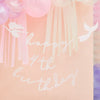 Ginger ray letterslinger happy birthday zeemeermin 2 m | 10 stuks