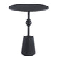 Tavolino Ptmd dinja metallo nero 60 cm | 2 pezzi