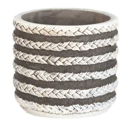 Vaso da fiori serie raf grigio 8,5 cm | 24 pezzi