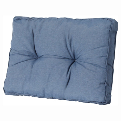 Cuscino lounge Madison schienale Florance Panama Blu 60 x 43 cm | 6 pezzi