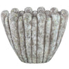 Ptmd bloempot minter l grijs 47 cm | 2 stuks