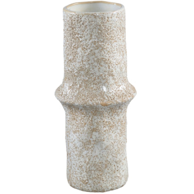 Vaso Ptmd ivery ceramica crema 30 cm | 4 pezzi