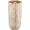 Ptmd bloempot roddie hoog créme 55 cm | 2 stuks