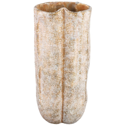 Ptmd vaso da fiori Roddie alto panna 55 cm | 2 pezzi