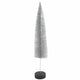 Albero di Natale Countryfield su base glitter argento 40 cm | 12 pezzi