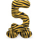 Globo foil folat de pie 5 tigre 41 cm | 20 piezas