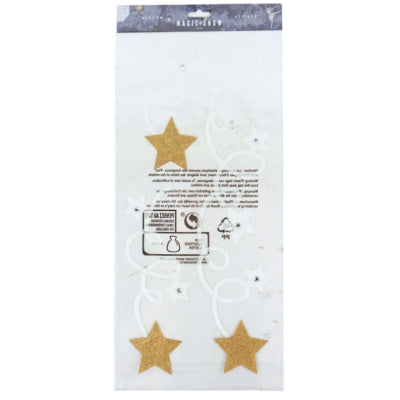 Vinilo para ventana estrella fugaz 49 cm | 24 piezas