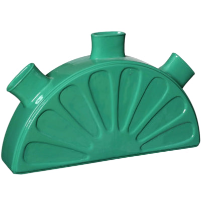 Jarrón verde limón 28 cm | 8 piezas