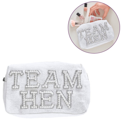 Ginger ray team hen toilettas wit 20 cm | 10 stuks