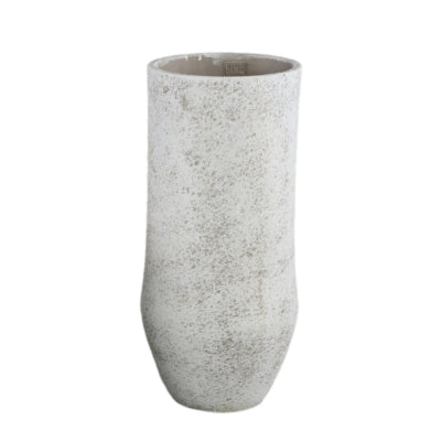 Ptmd vaso da fiori Dorin alto m bianco 45 cm | 2 pezzi