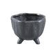 Ptmd vaso da fiori ricco s nero 18 cm | 6 pezzi