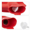 Relaxdays warmwater kruik rood 2 l | 6 stuks