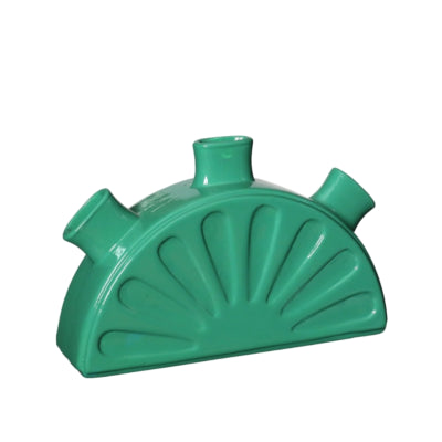 Jarrón verde limón 19 cm | 18 piezas