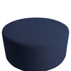Ptmd evie poef teddy blauw 90 cm