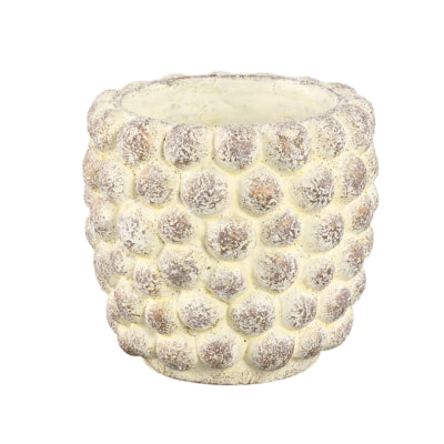 Ptmd vaso da fiori noise l crema 19 cm | 8 pezzi