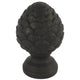 Statua Countryfield pigna celine xl nera 18 cm | 8 pezzi
