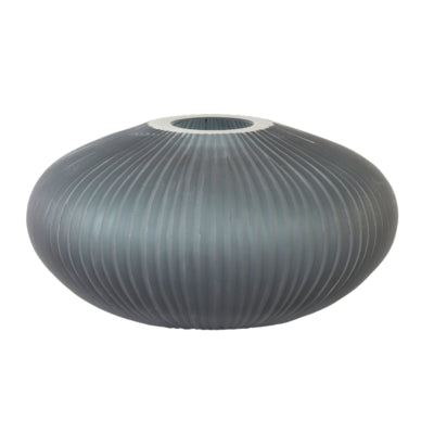 Light living vaso light and living in vetro molexa grigio 21 cm | 2 pezzi