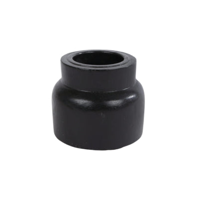 Portavelas mason madera de mango negro 7 cm | 24 piezas