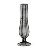 Jarrón luminoso tupuri negro 50 cm | 4 piezas