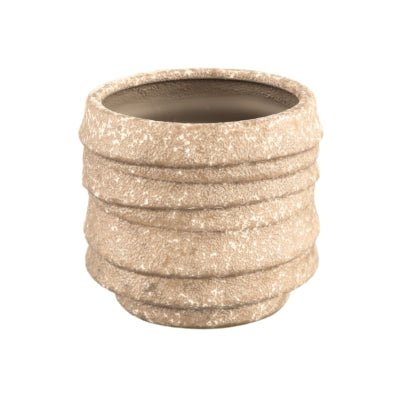Vaso da fiori Ptmd hindouy marrone 14 cm | 18 pezzi