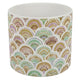 Maceta cerámica multicolor 13,5 cm | 6 piezas