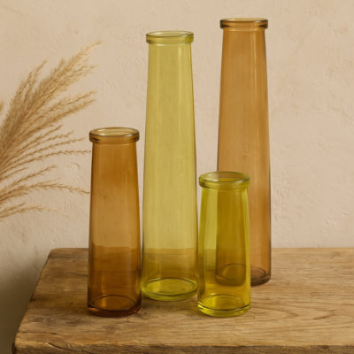 Vaso Countryfield tubo Missy M Marrone 28 cm | 8 pezzi