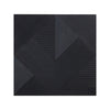 Ptmd wandpaneel belinda zwart 90 x 90 cm | 2 stuks