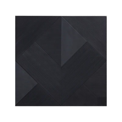 Pannello da parete Ptmd Belinda Nero 90 x 90 cm | 2 pezzi
