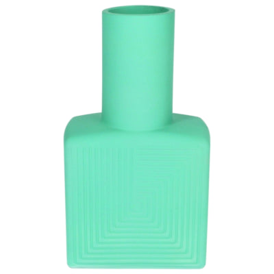 Vaas judy quadrato opaco turchese 22,5 cm | 12 pezzi