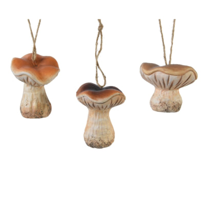 Colgante seta terracota 8 cm 3 surtidos | 24 piezas