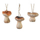 Colgante seta terracota 8 cm 3 surtidos | 24 piezas