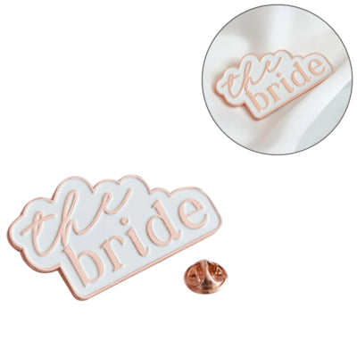 Ginger ray pin the bride rosé goudkleurig 5 cm | 20 stuks