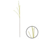 Ramo artificiale Countryfield con 6 pennacchi gialli 112 cm | 24 pezzi