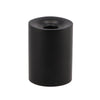 Candelabro Daan madera curvada dobra negro 9 cm | 12 piezas
