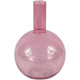Vaso in vetro rosa 30,5 cm | 4 pezzi
