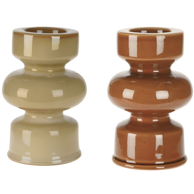 Portavelas 15 cm 2 surtidos | 6 piezas