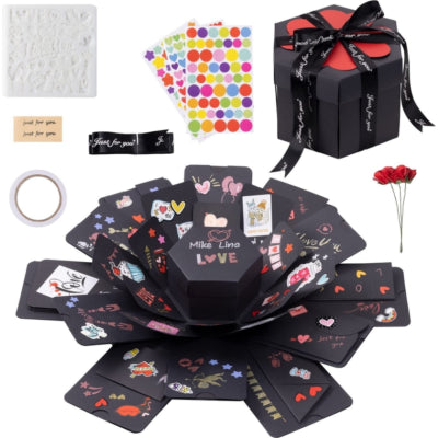 Confezione regalo Intrend esplosione fai da te 42,5 cm | 6 pezzi