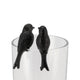 Daan kromhout bloempothanger hummingbird zwart 7 cm 2 assorti | 24 stuks