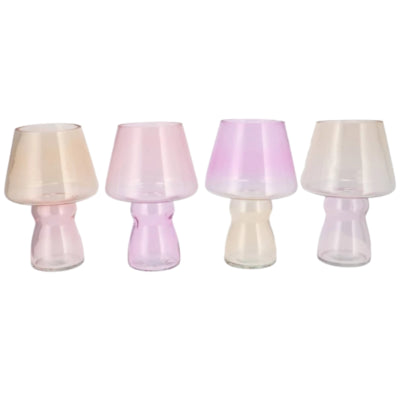 Daan jarrón bentout bicolor pastel 25 cm 4 surtidos | 4 piezas