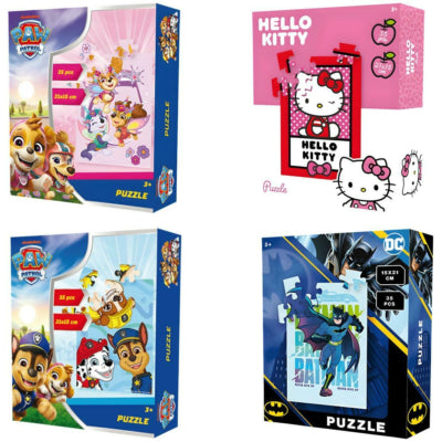 Ty licentie puzzel 35 stukjes 21 x 15 cm 4 assorti | 24 stuks