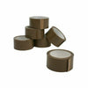 Nastro da imballaggio marrone 50 mm x 66 m | 36 pezzi